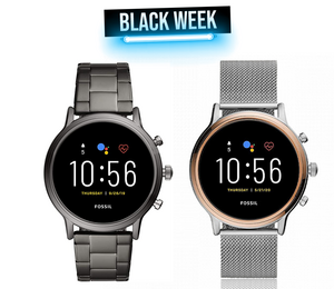 Pour Noël offrez une jolie montre connectée Fossil à prix choc sur Amazon